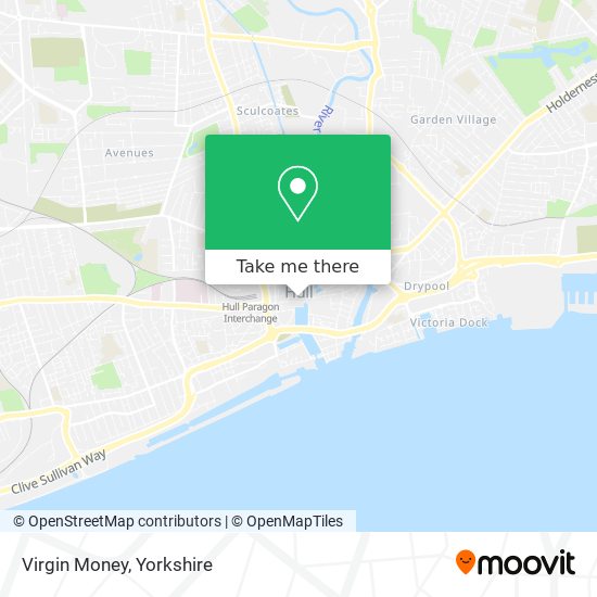 Virgin Money map