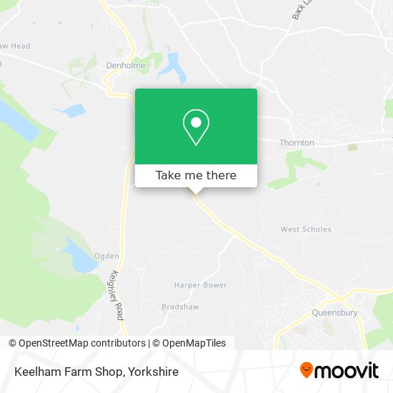 Keelham Farm Shop map