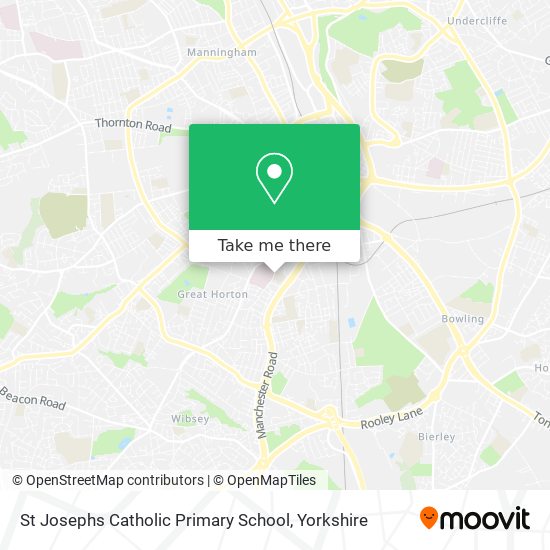 St Josephs Catholic Primary School map