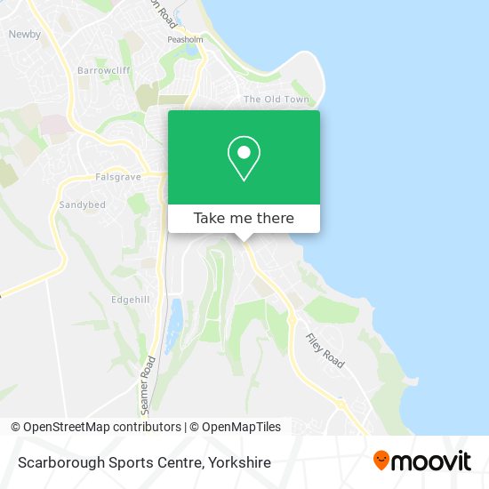 Scarborough Sports Centre map