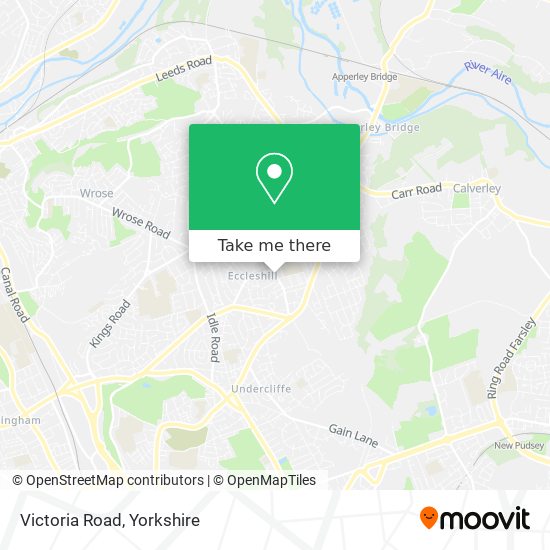 Victoria Road map