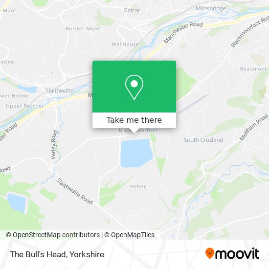 The Bull's Head map