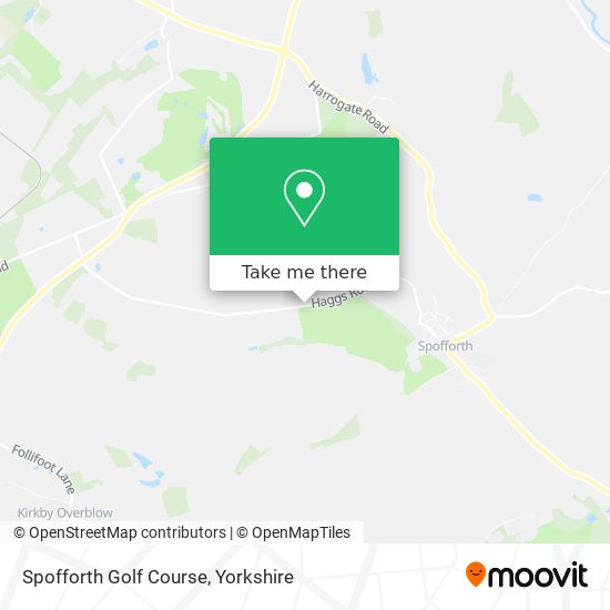 Spofforth Golf Course map