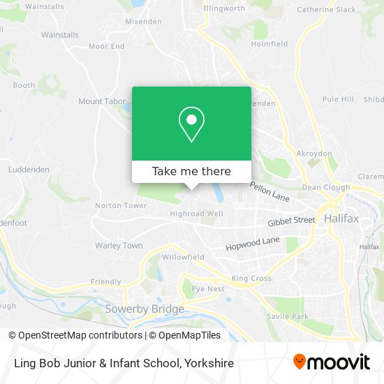 Ling Bob Junior & Infant School map