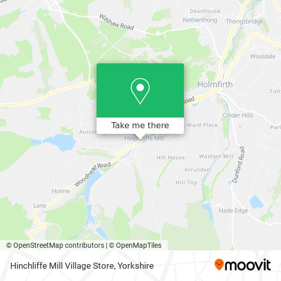 Hinchliffe Mill Village Store map