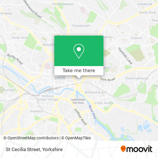 St Cecilia Street map