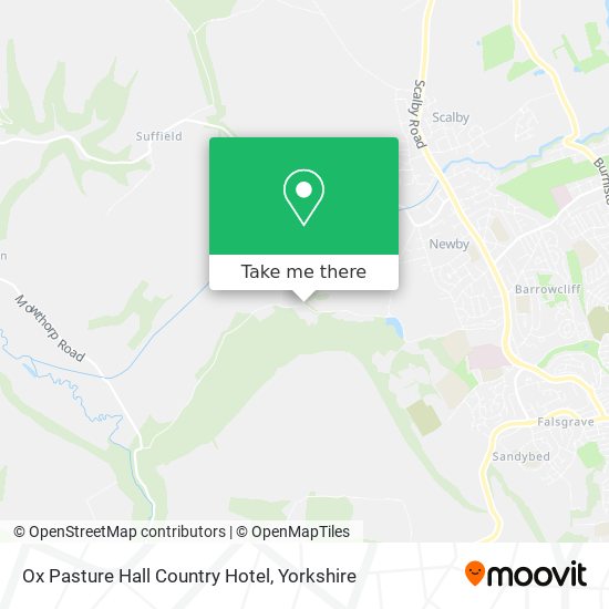 Ox Pasture Hall Country Hotel map