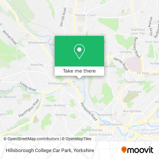 Hillsborough College Car Park map