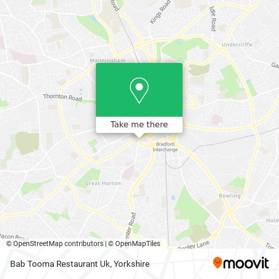 Bab Tooma Restaurant Uk map