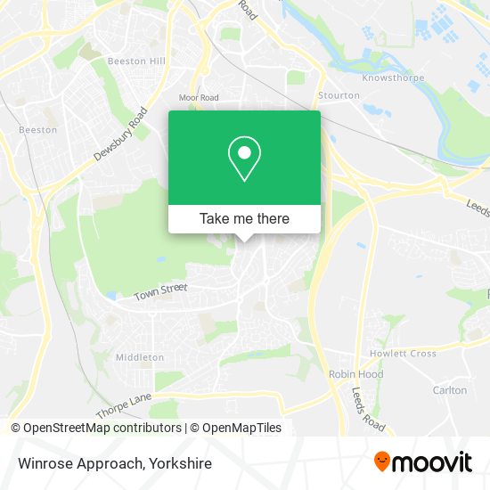 Winrose Approach map