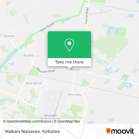 Walkers Nurseries map