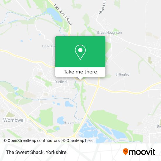 The Sweet Shack map