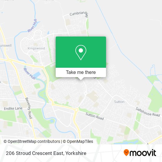 206 Stroud Crescent East map