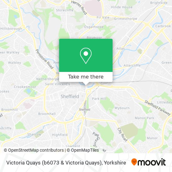Victoria Quays (b6073 & Victoria Quays) map