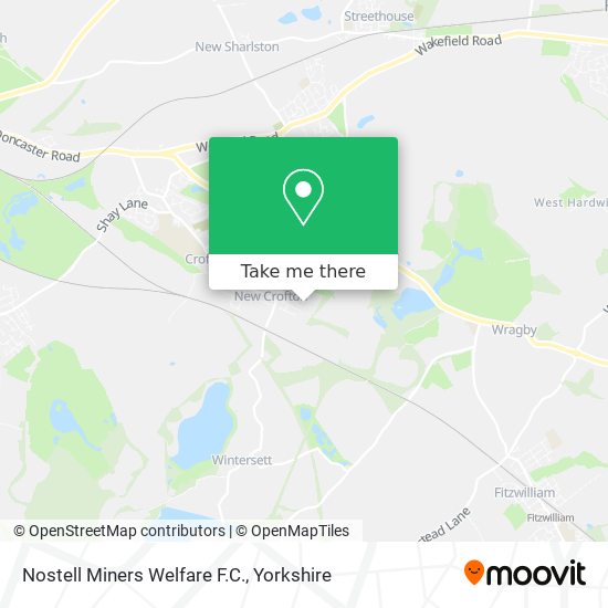 Nostell Miners Welfare F.C. map