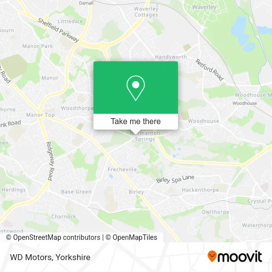 WD Motors map