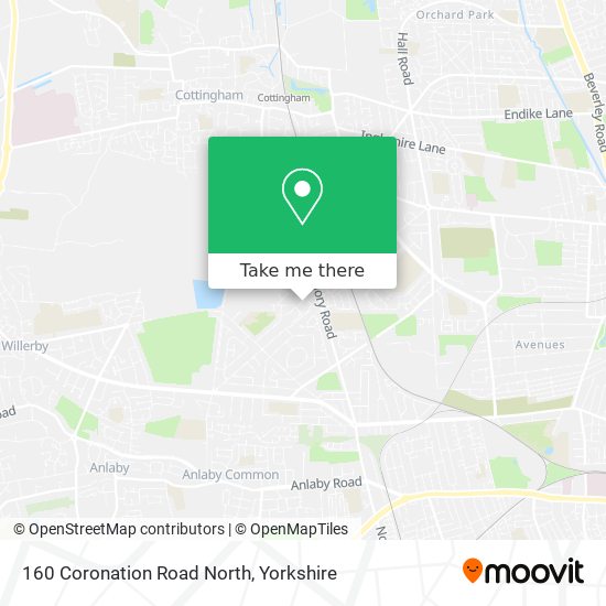 160 Coronation Road North map