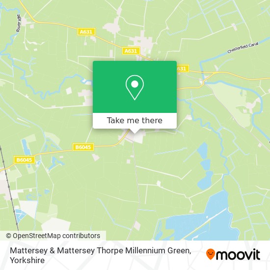 Mattersey & Mattersey Thorpe Millennium Green map