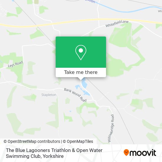 The Blue Lagooners Triathlon & Open Water Swimming Club map