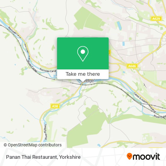 Panan Thai Restaurant map