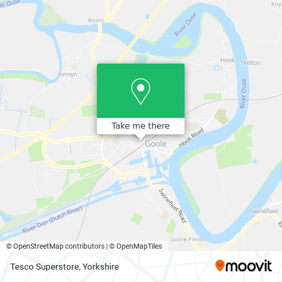 Tesco Superstore map