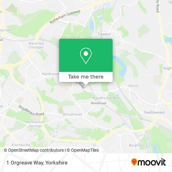 1 Orgreave Way map