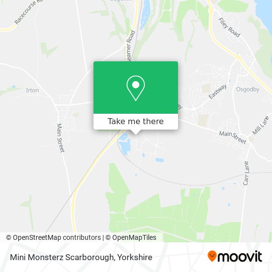 Mini Monsterz Scarborough map