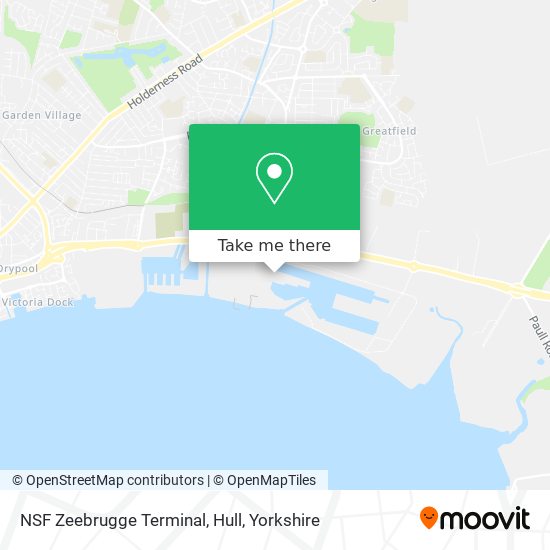 NSF Zeebrugge Terminal, Hull map