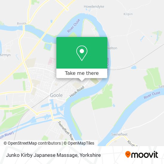 Junko Kirby Japanese Massage map