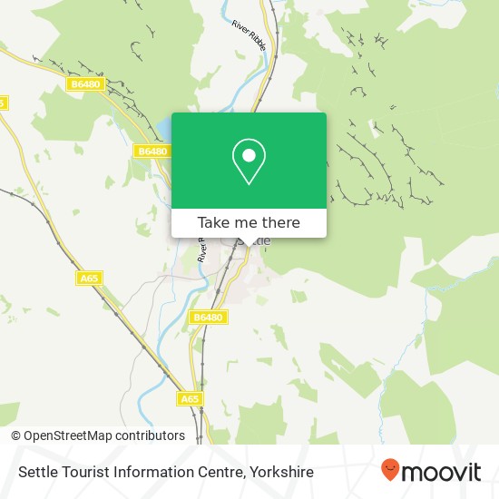 Settle Tourist Information Centre map