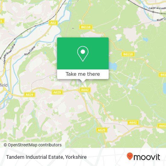 Tandem Industrial Estate map