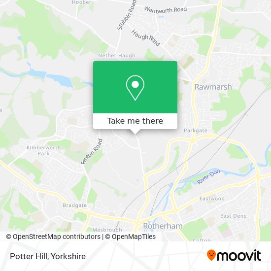 Potter Hill map