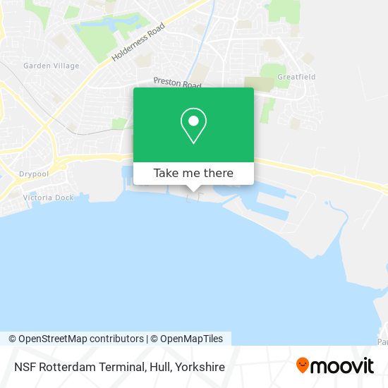 NSF Rotterdam Terminal, Hull map