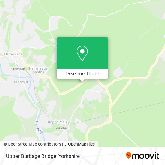 Upper Burbage Bridge map