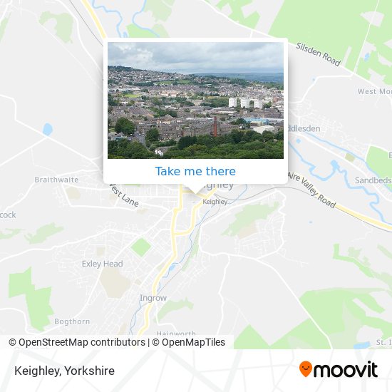 Keighley map