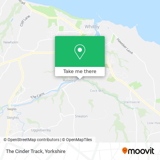 The Cinder Track map