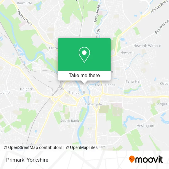 Primark map