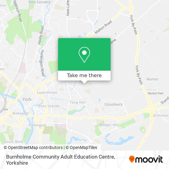 Burnholme Community Adult Education Centre map