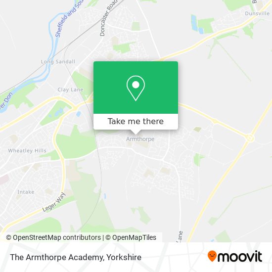 The Armthorpe Academy map