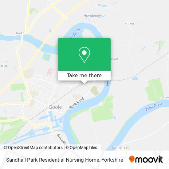 Sandhall Park Residential Nursing Home map