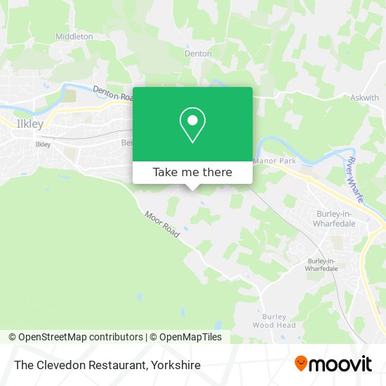 The Clevedon Restaurant map