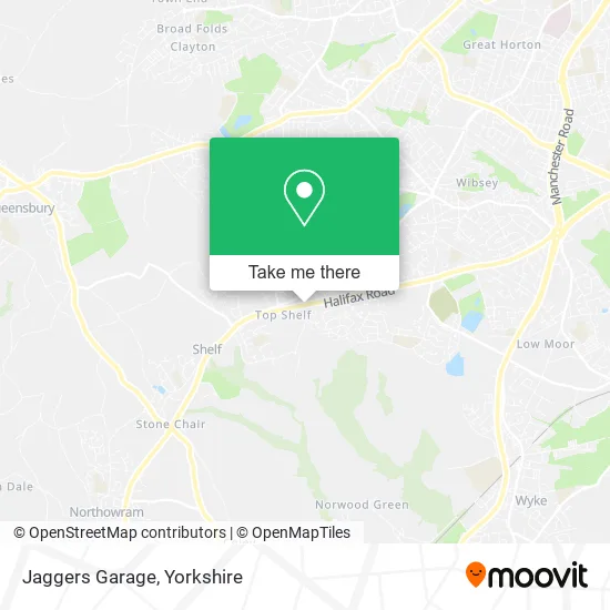 Jaggers Garage map