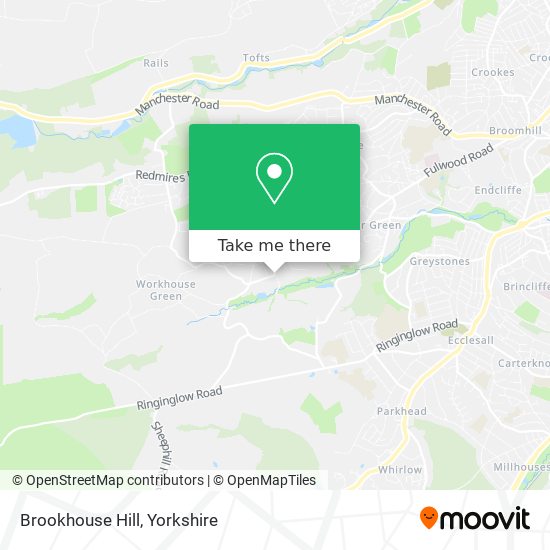 Brookhouse Hill map