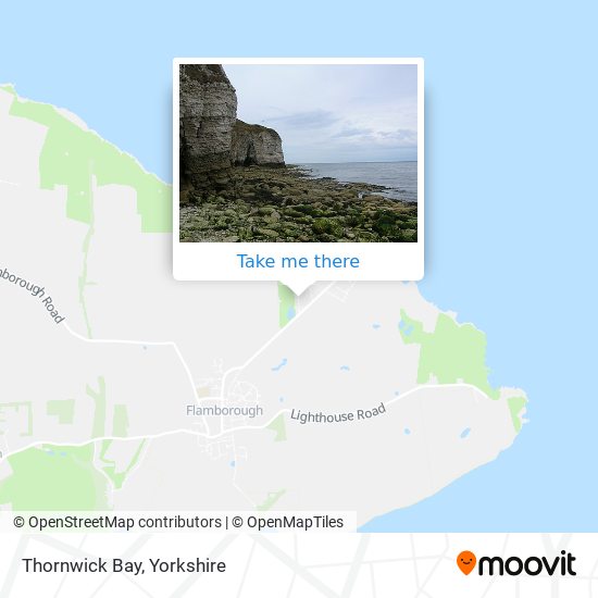 Thornwick Bay map