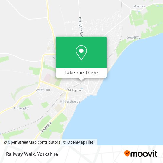 Railway Walk map