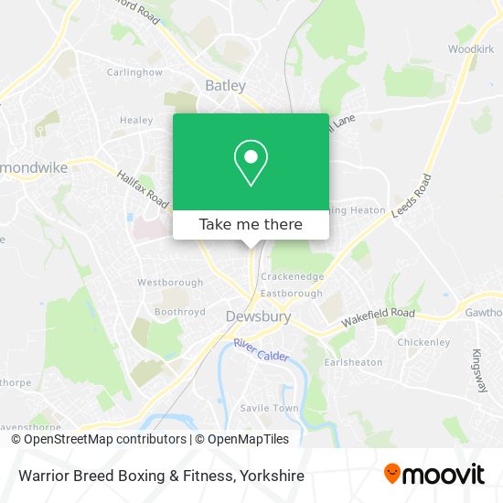 Warrior Breed Boxing & Fitness map