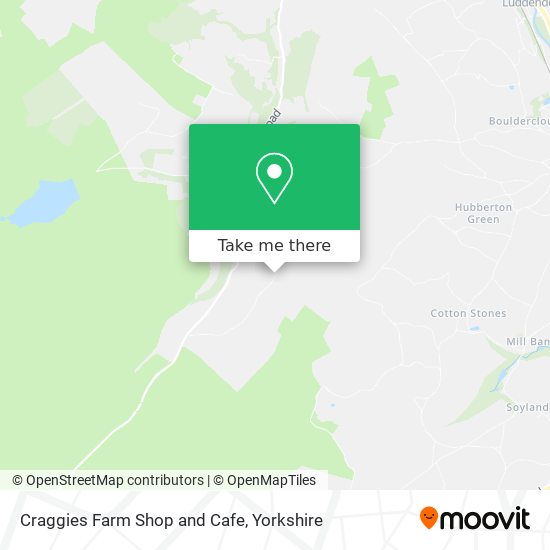 Craggies Farm Shop and Cafe map