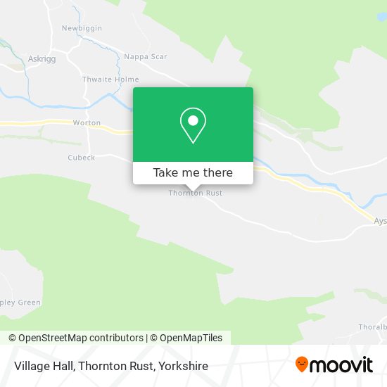 Village Hall, Thornton Rust map