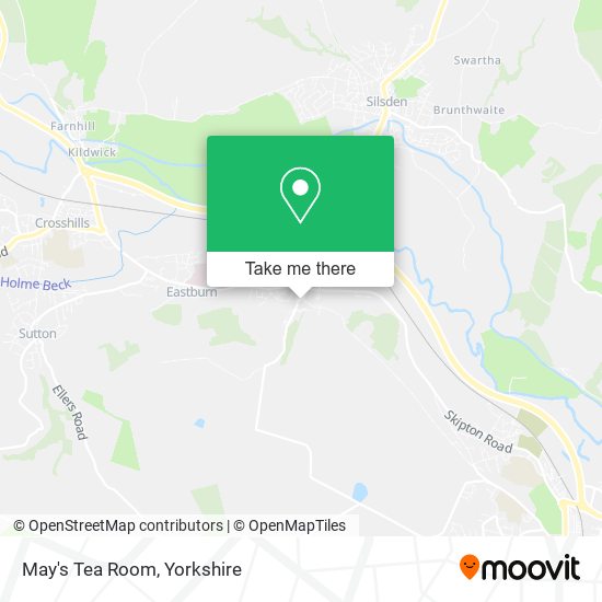 May's Tea Room map