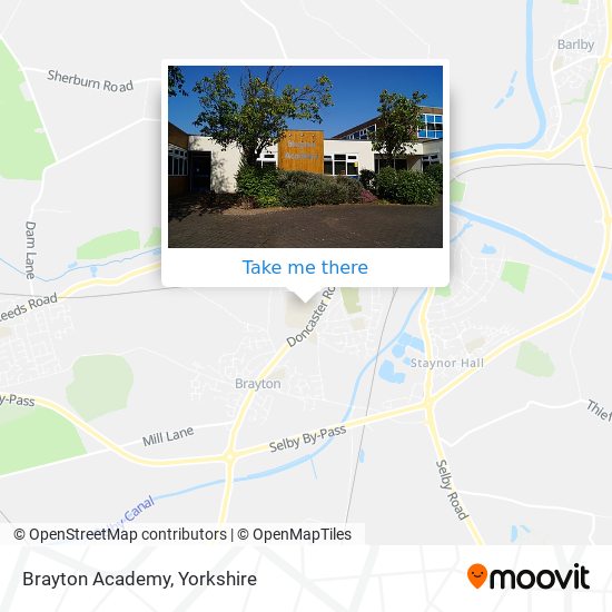 Brayton Academy map